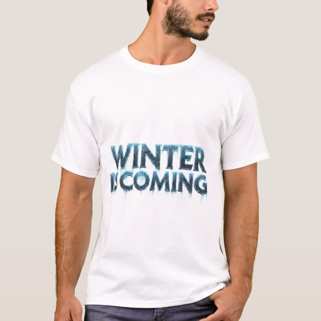 T-shirt Winter Is Coming: Iconic Frosty (Devant)