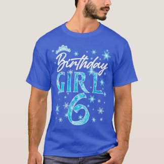 T-shirt Winter Onederland 6e anniversaire fille Anniversai