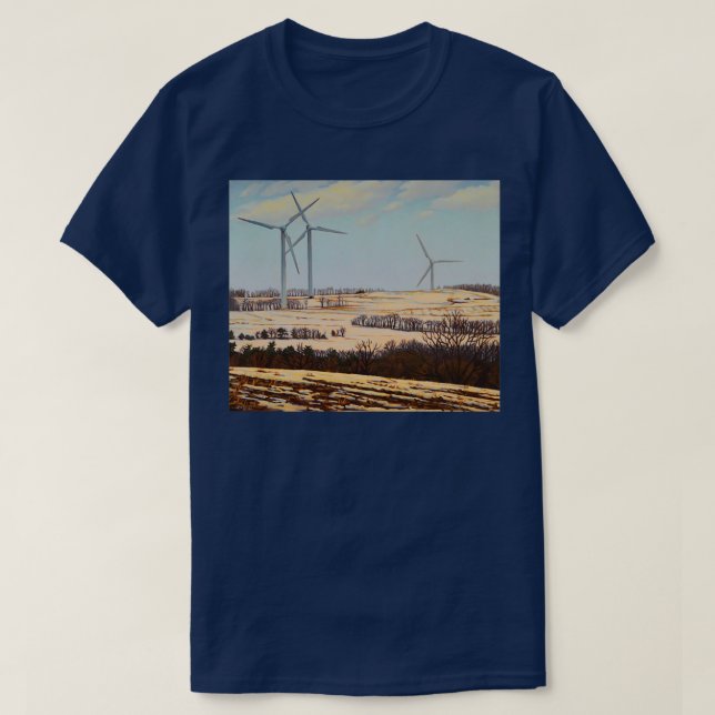 T-shirt Winter Windmill (Design devant)