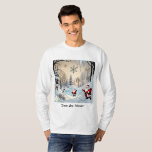 T-shirt 'Winter Wonderland Bliss'