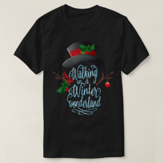 T-shirt Winter Wonderland Holiday Art