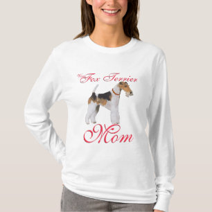 T-shirt Wire Fox Terrier Fête des Mères