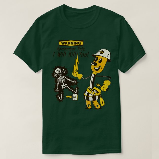 T-shirt Wiredhand Vous Tuera (Design devant)