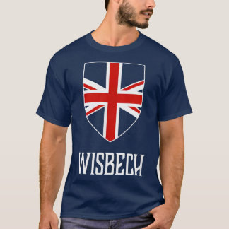 T-shirt Wisbech, Angleterre - Union Jack britannique UK