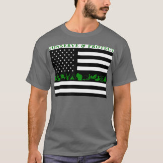 T-shirt Wisconsin DNR Conservation Warden