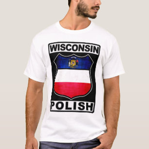T-shirt Wisconsin Polonais Américain