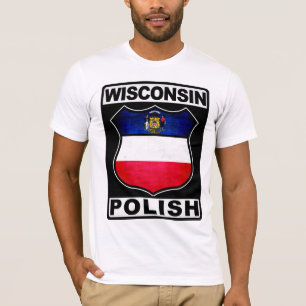 T-shirt Wisconsin Polonais Américain