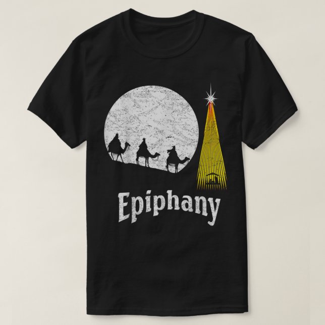 T-shirt Wise Men Epiphany Three Kings Day (Design devant)
