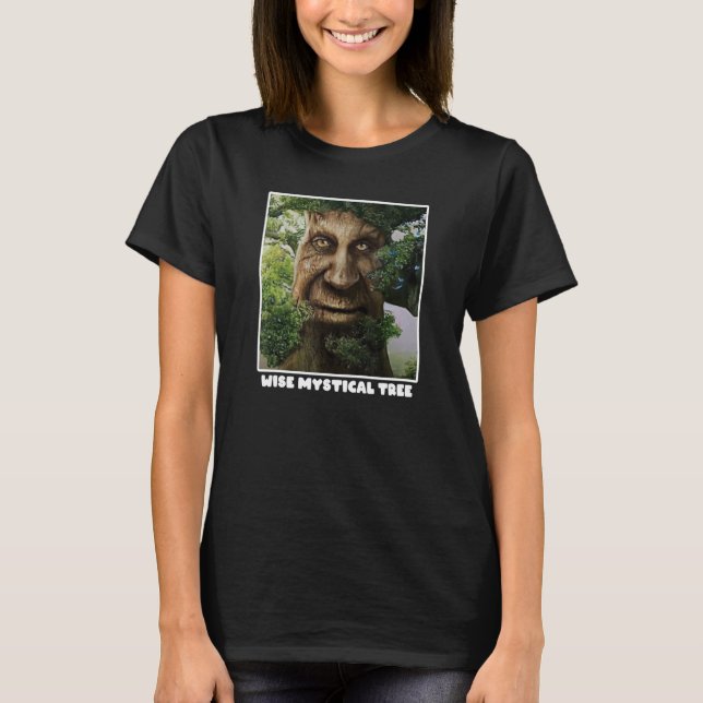 T-shirt Wise Mystical Tree Meme (Devant)