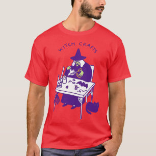 T-shirt Witch Crafts Halloween pour les femmes