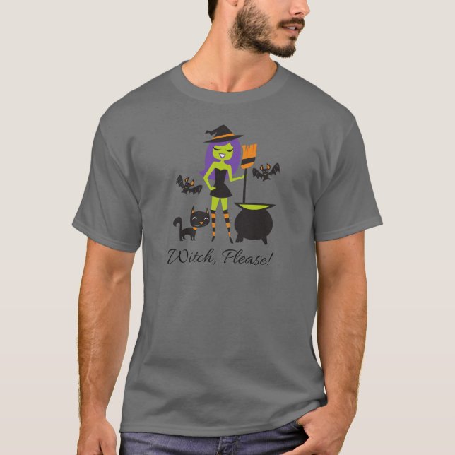 T-shirt Witch, please! (Devant)