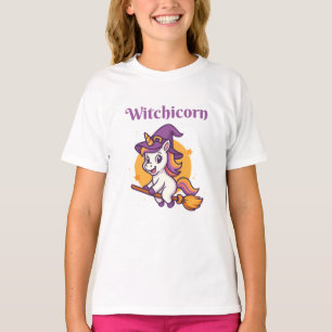 T-shirt Witchicorn - Drôle de mignon Halloween effrayant