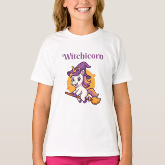 T-shirt Witchicorn - Drôle de mignon Halloween effrayant