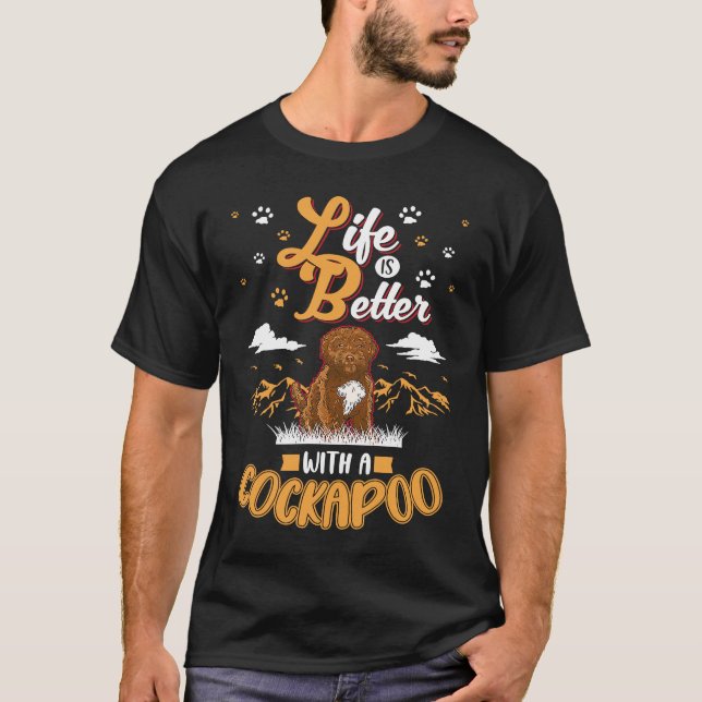 T-shirt with a Cockapoo (Devant)