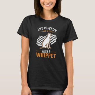 T-shirt with a Whippet