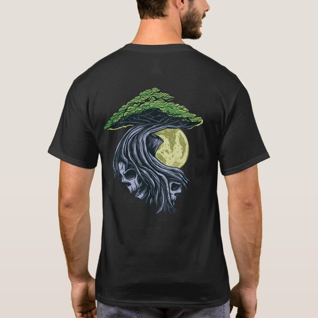 T-shirt with cool design  (Back)