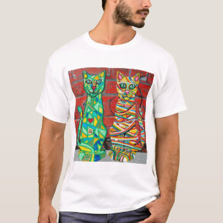 T-shirt with Cuby Cats 