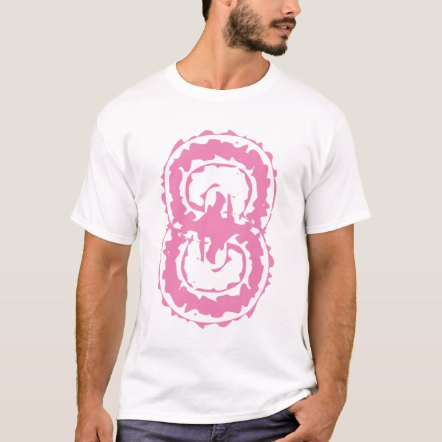 T-Shirt with eight digit design (Front)