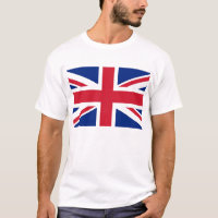 T Shirt with Flag of the United Kingdom