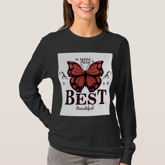 T shirt with full seleave (Front)