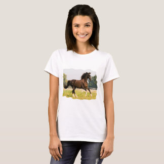 T-Shirt With Horse Wearing Shades
