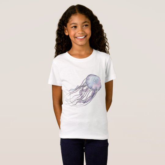 T-shirt with jellyfish