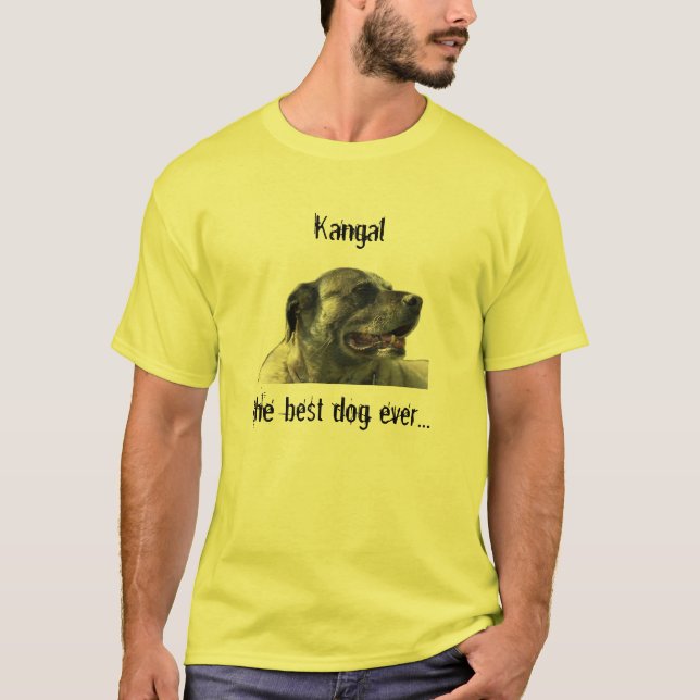 t-shirt with kangal (Front)