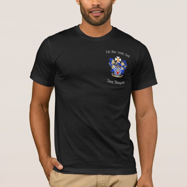T-Shirt with Military Crest (Front)