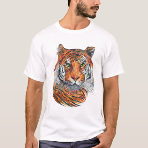 T-shirt with print Tiger for men