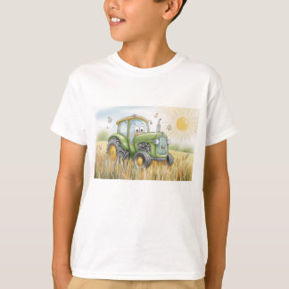 T-shirt with tractor