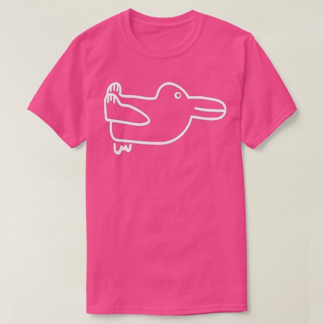 T-shirt Wittgenstein Rabbit Duck Optical Illusion Philosop (Design devant)