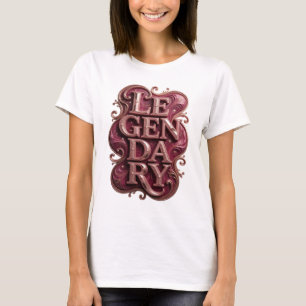 T-shirt Witty Gold DESIGN LÉGENDAIRE Moderne
