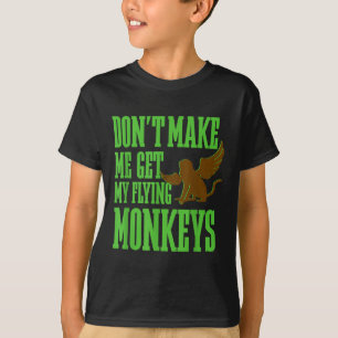 T-shirt Wizard Of Oz Wicked Witch Obtenez Mes Singes Volan