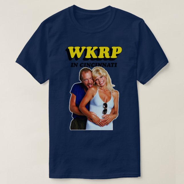 T-shirt WKRP À Cincinnati (Design devant)