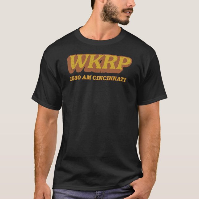 T-shirt WKRP en Cincinnati Classic (Devant)