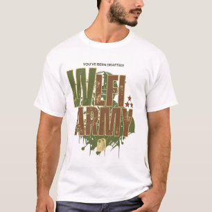 T-shirt WLFI Army Camo Streetwear for Wealth Warriors
