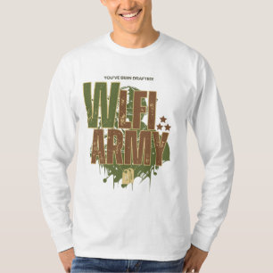 T-shirt WLFI Army Camo Streetwear for Wealth Warriors