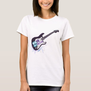 T-shirt WMVR 105.5 FM : Guitare Rock Électrifiée