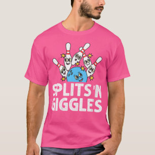 T-shirt Wo Splings 'N Giggles Bowling Team Bowler Sports P