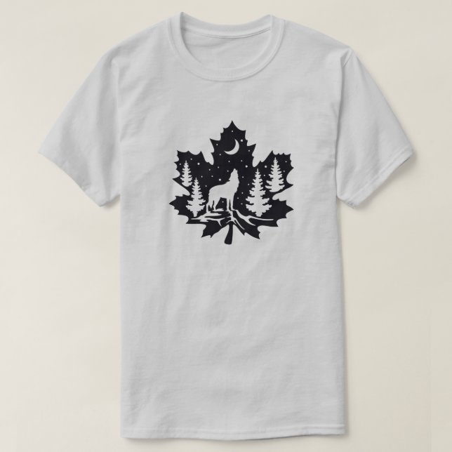 T-shirt Wolf (Design devant)
