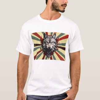 T-shirt wolf