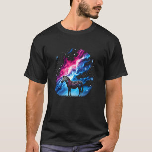 T-shirt Wolf cosmique cool Galaxie Graphique