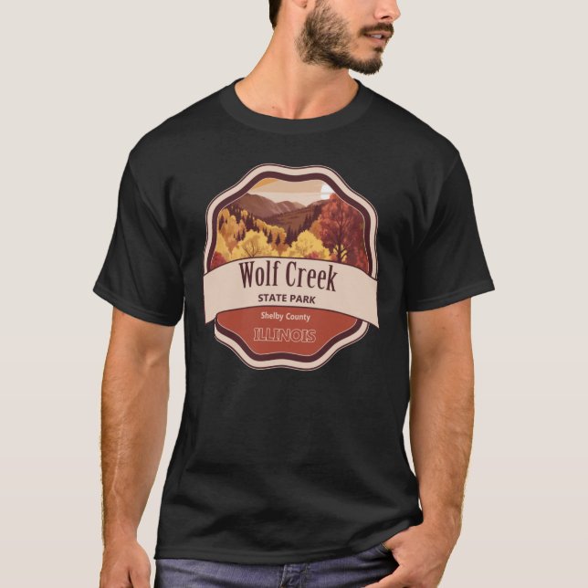 T-shirt Wolf Creek State Park (Devant)