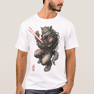 T-shirt Wolf Cyberpunk (Duel)