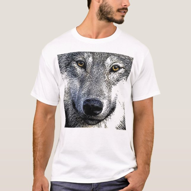T-shirt Wolf Eyes (Devant)