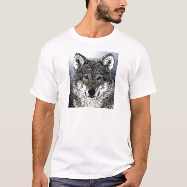 T-shirt Wolf Eyes (Devant)