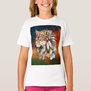 T-shirt Wolf Galaxy