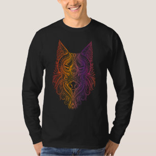 T-shirt Wolf Love Wolves Tribal Tattoo Wolf 1