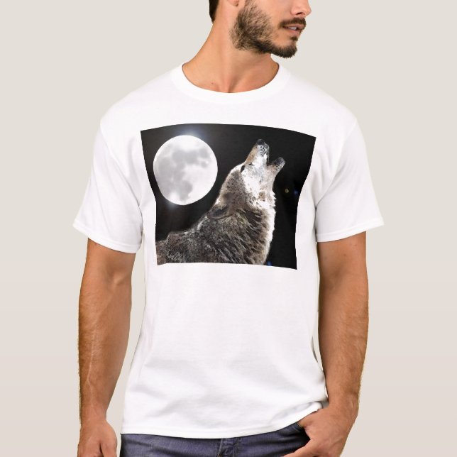 T-shirt Wolf & Moon (Devant)
