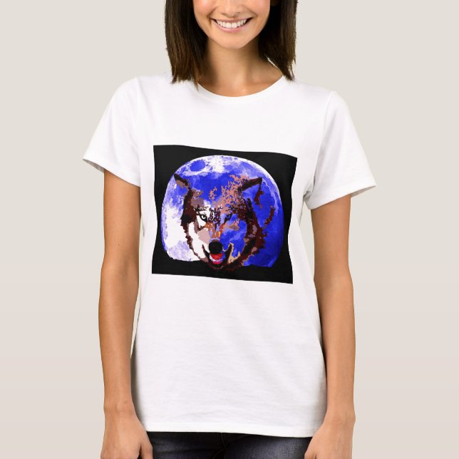 T-shirt Wolf & Moon (Devant)